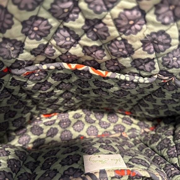 Vera Bradley Nomatic Floral Small Quilted Shoulder Tote Bag. Geometric Pattern. - Picture 8 of 14